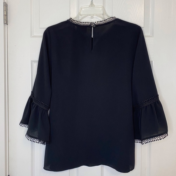 Liz Claiborne Black Blouse - Picture 6 of 7